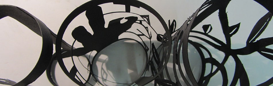 black stencilling